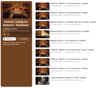 · Sinfonías de Beethoven · Música para la Acción y la Contemplación ·