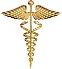 · Caduceo de Hermes o Mercurio · Caduceu of Hermes or Mercury ·