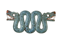 · Mosaico de Serpiente Bicéfala · Arte Maya ·