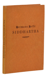 · Portada de la primera edición 1922 de la obra Siddharta de Herman Hesse ·